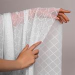 Сетка бельевая эластичная 85 г/м², шир.150 см / 25 метров, с флоком TBY.SZ030218 цв.белый /SZ030218.21/