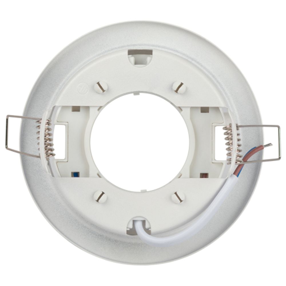 Светильник встраиваемый ЭРА KL35 SWH (k) под лампу GX53 белый матовый термокольцо в комплекте