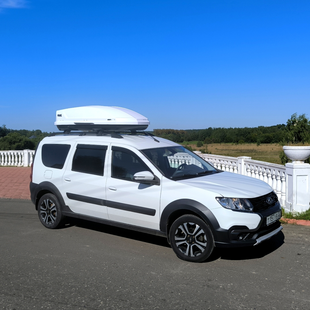 Автобокс Way-box Gulliver 520 белый . Размер 204*85*45 см.