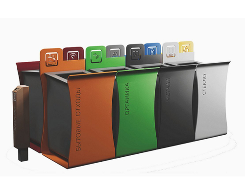 Урна для раздельного сбора мусора Партия