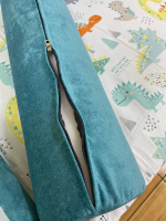 Кровать Lori Белый/Лофти Лазурь 190*90