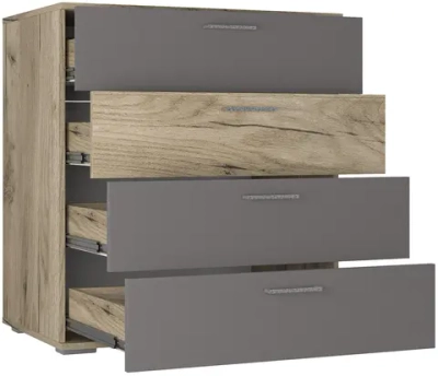 К-43 Комод ЛАЙТ графит