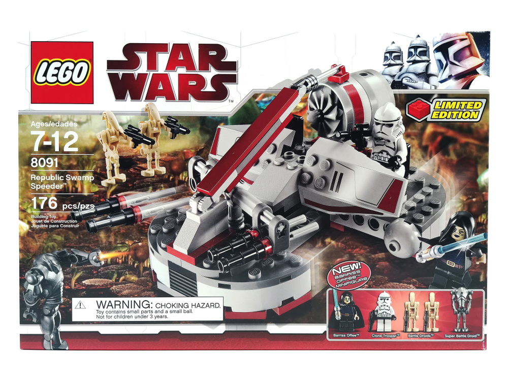 Lego 8091 Republic Swamp Speeder