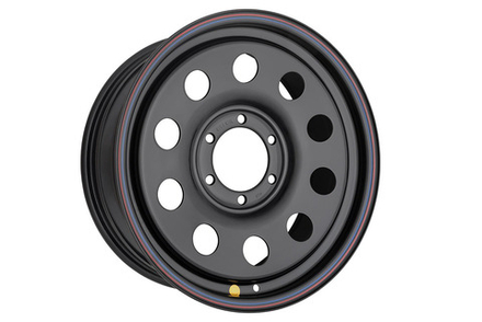 Диск усиленный стальной черный 6x139,7 7,5xR17 d110 ET+25