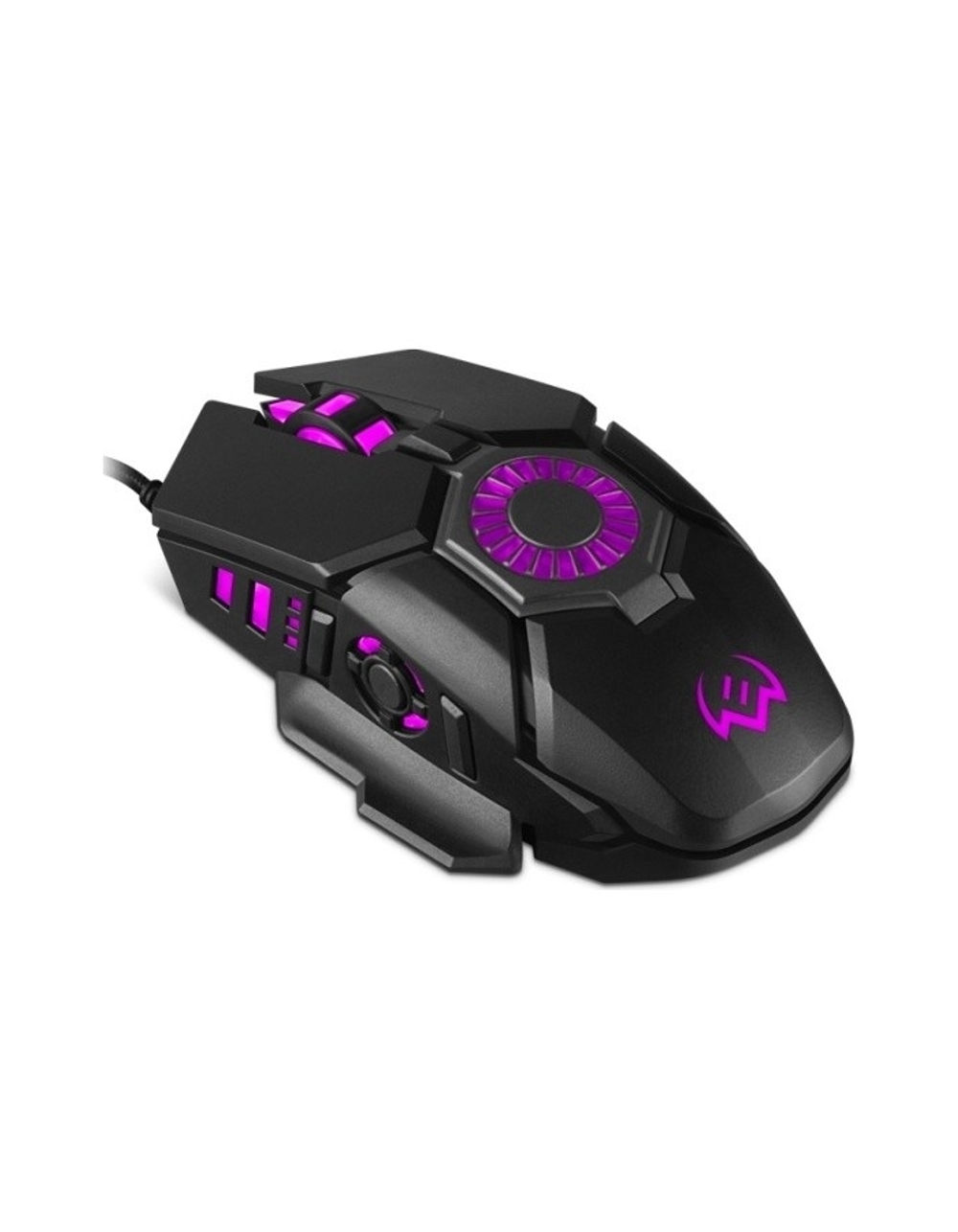 Мышь Sven RX-G880 6+1кл. 400-7000 DPI, ПО, вентилятор, подсветка, игров. Упак