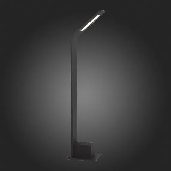 SL094.405.01 Светильник уличный наземный ST-Luce Черный/Черный LED 1*6W 4000K ANSA