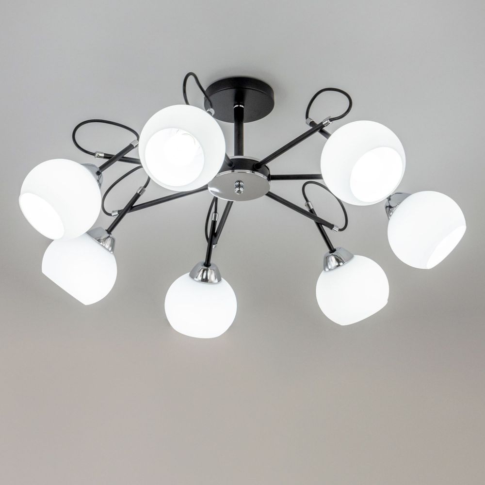 Citilux Стивен CL141271 Люстра потолочная Чёрная