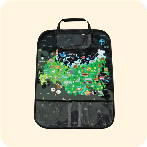 Накидка на сидение автомобиля. Карта России