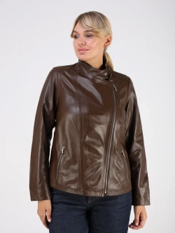 Кожаная куртка демисезонная косуха