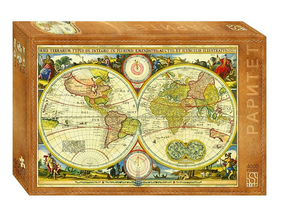 Пазл 4000эл. "Историческая карта. 1657" (Степ пазл)