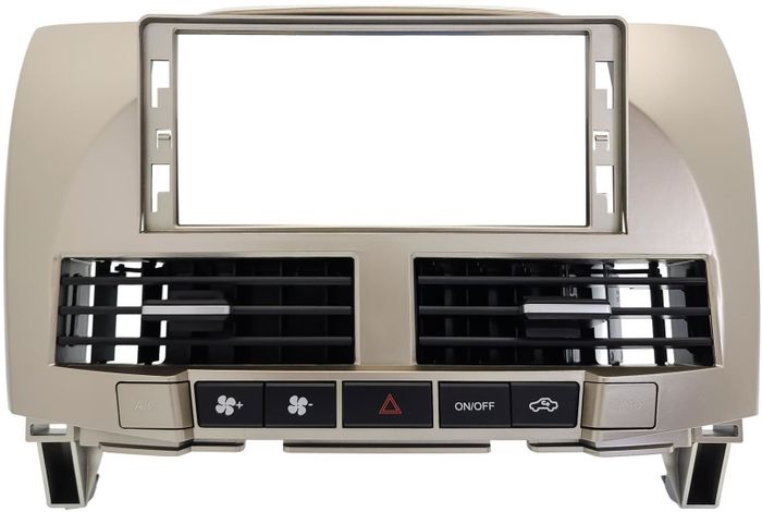 Магнитола для Lexus RX 2003-2009, Toyota Harrier XU30 2003-2013 (ШГУ монохром, рамка серо-бежевая) - Teyes LUX ONE 360 монитор 12.3" 2K QLED на Android 10, Быстрая, CarPlay, 4G SIM-слот, 4 камеры в комплекте