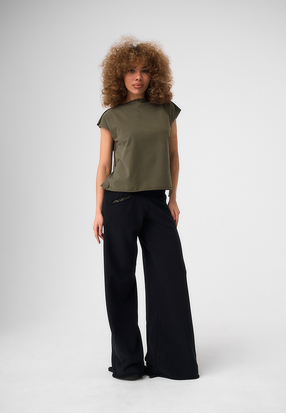 Футболка Квадрат Хаки