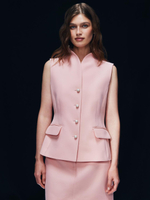 Жилетка со стойкой