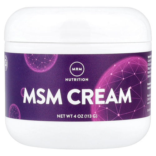MRM Nutrition, крем с МСМ, 113 г (4 унции)