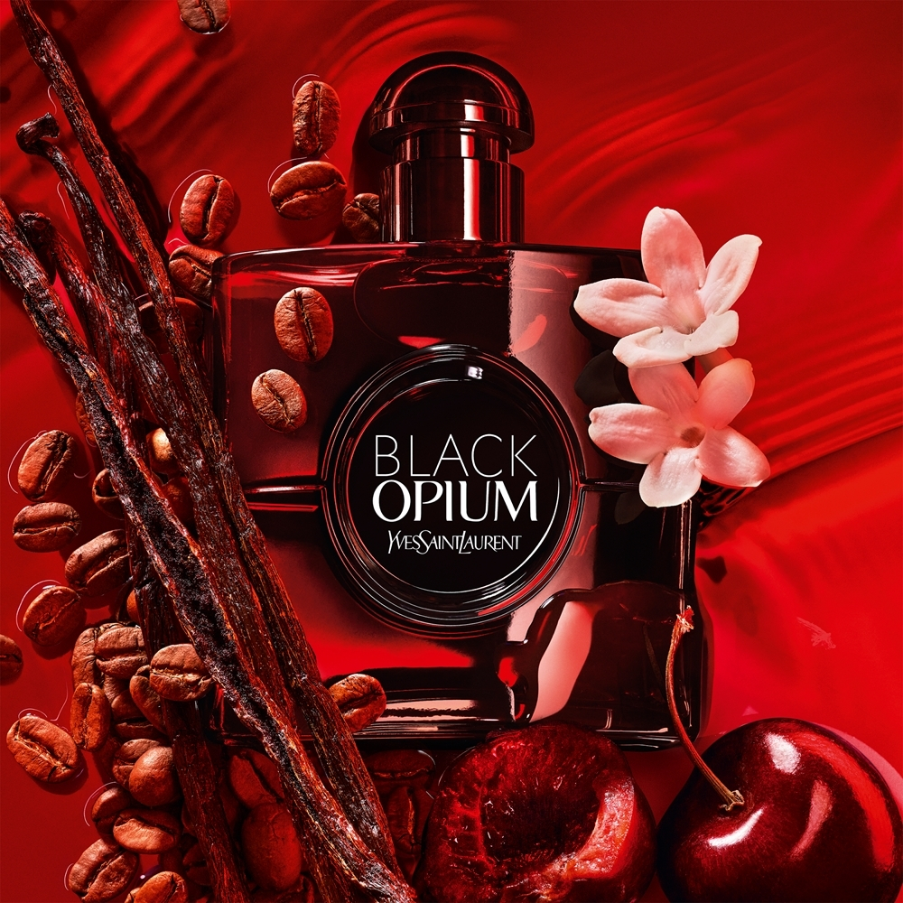 Yves Saint Laurent Black Opium Over Red парфюмерная вода женская