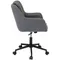 Офисное кресло Allar, экокожа, рогожка, серый