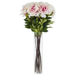 GAEM Цветок искусственный "Пион", D25 см, L24 W24 H117 см