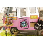 Домик на колесах Happy Camper от Rolife - Интерьерные конструкторы Rolif румбокс, сборная модель из дерева, для сборки своими руками