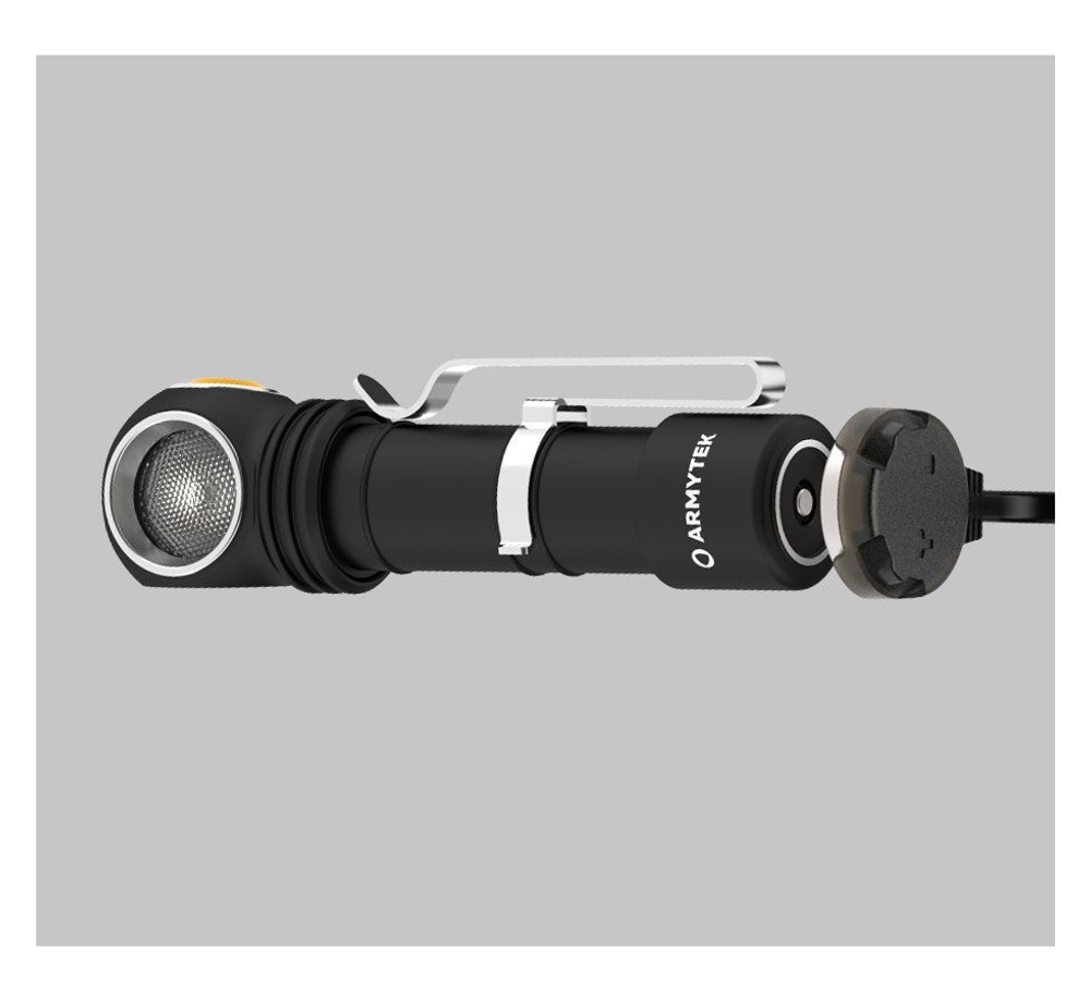 Фонарь налобный Armytek Wizard С2 WR Magnet USB, холодный и красный свет, 1100 лм и 230 лм