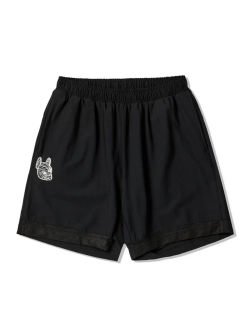 Многослойные шорты с сеткой