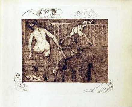 Gustave Assire (1870–1940) - эротическое искусство французского художника Гюстава Ассира. 16+