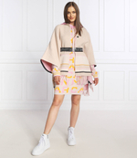 хлопковое пончо Marc Cain - пудро-розовый (TS 14.01 W26)