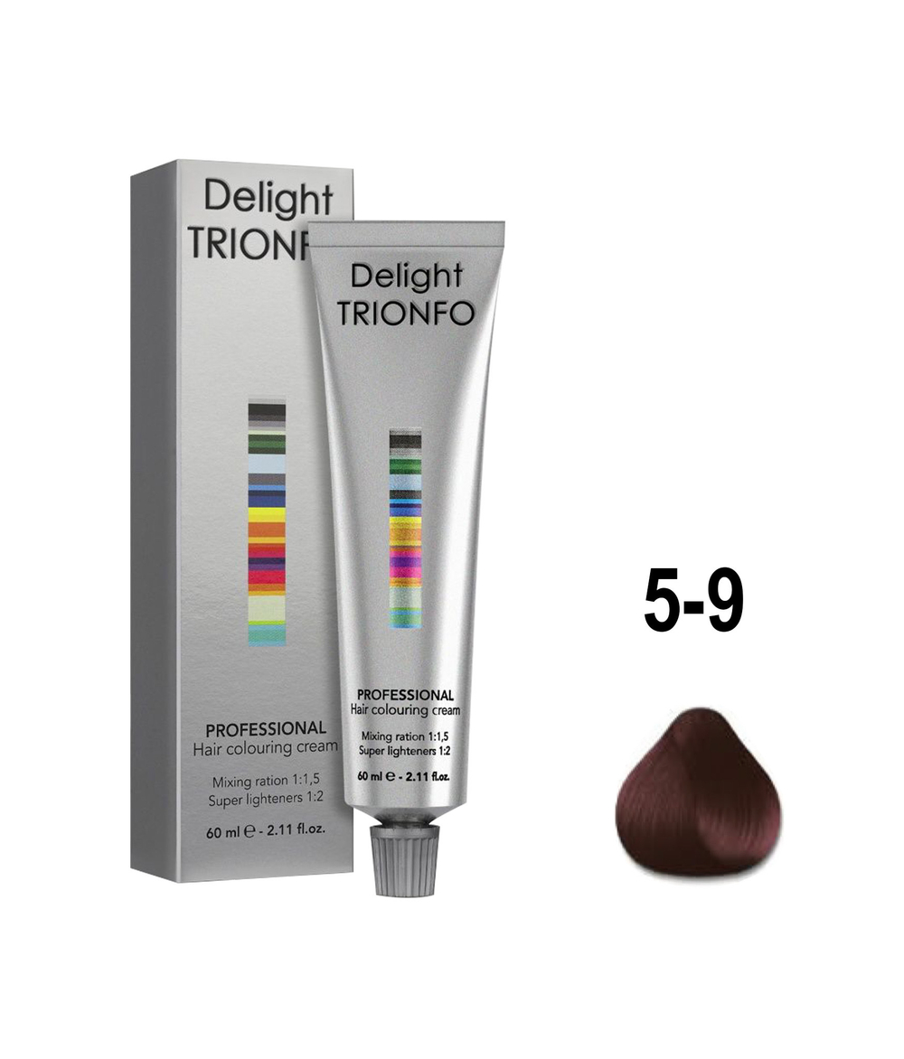 ДТ 5-9 стойкая крем-краска для волос Светлый коричневый фиолетовый 60 мл***