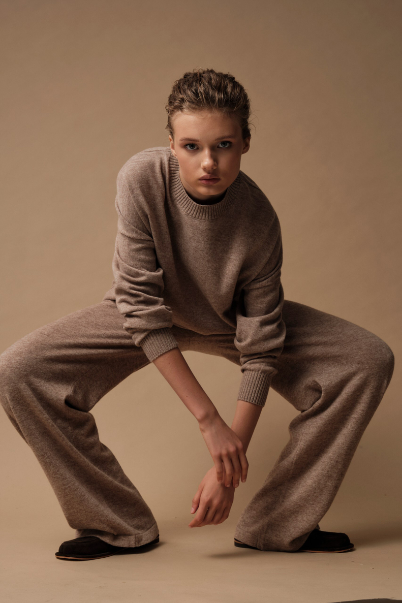 J0258-8043 Джемпер женский, бежевый dbr