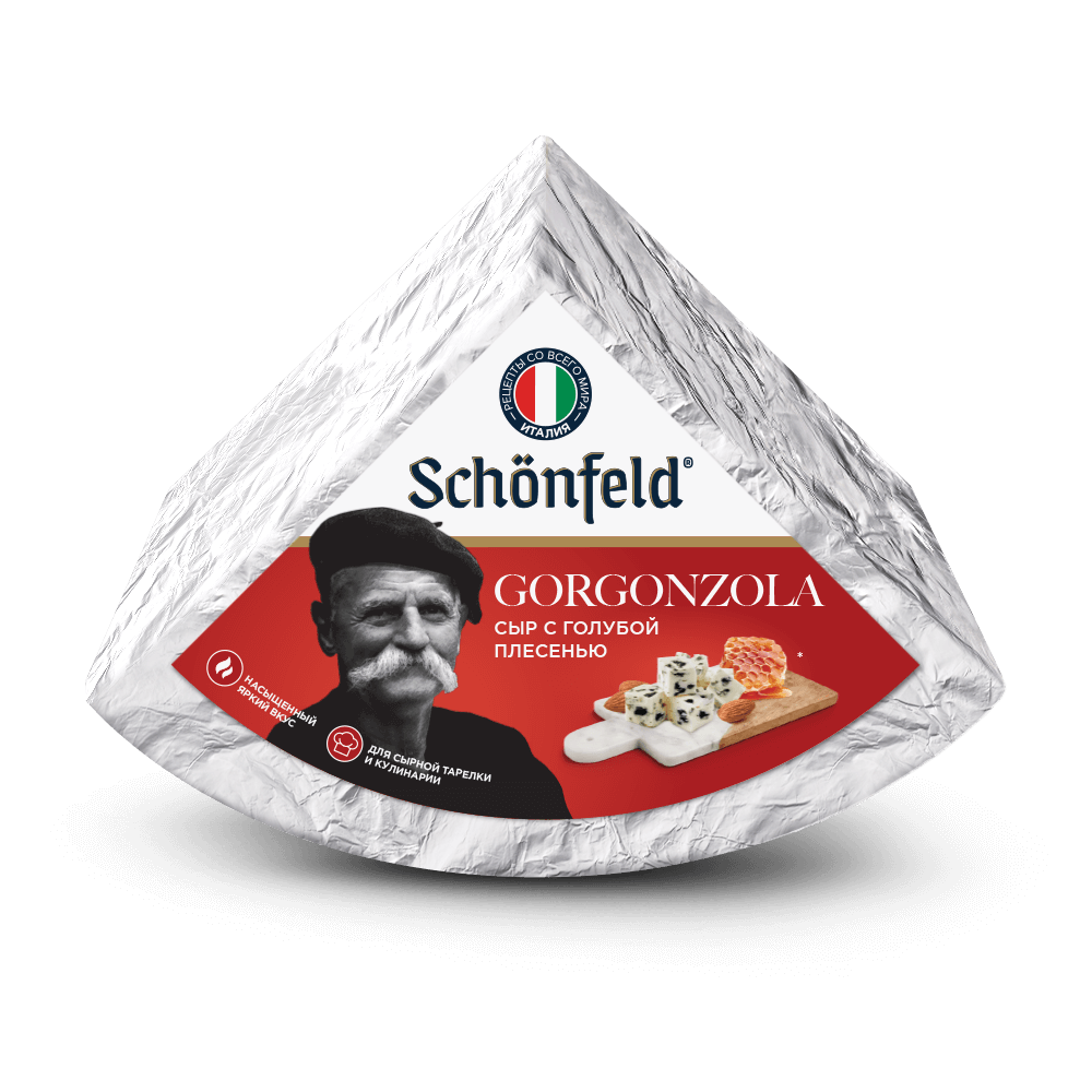 Сыр мягкий с голубой плесенью " Gorgonzola" 700г