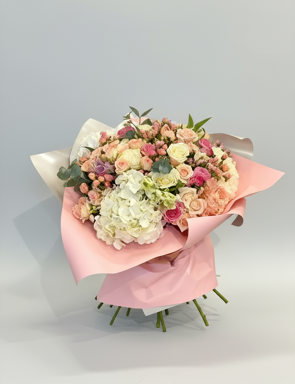 Букет с розами Аромат лета