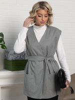 Жилет Заверши образ (серый) Б15144-16М LT Collection