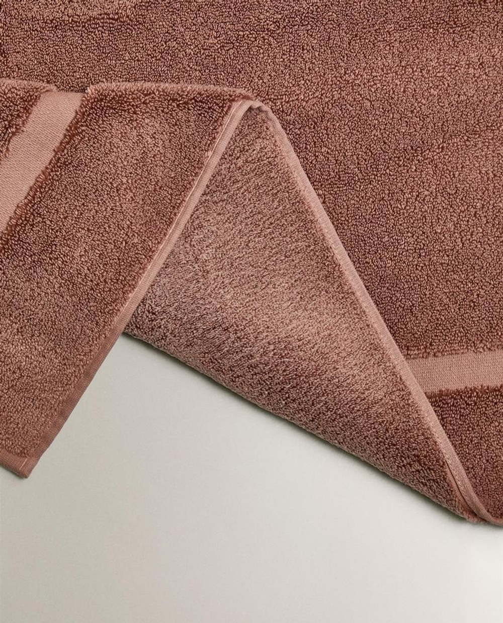 ZARA HOME КОВРИК ДЛЯ ВАННОЙ ИЗ МЯГКОЙ ТКАНИ, РОЗОВЫЙ