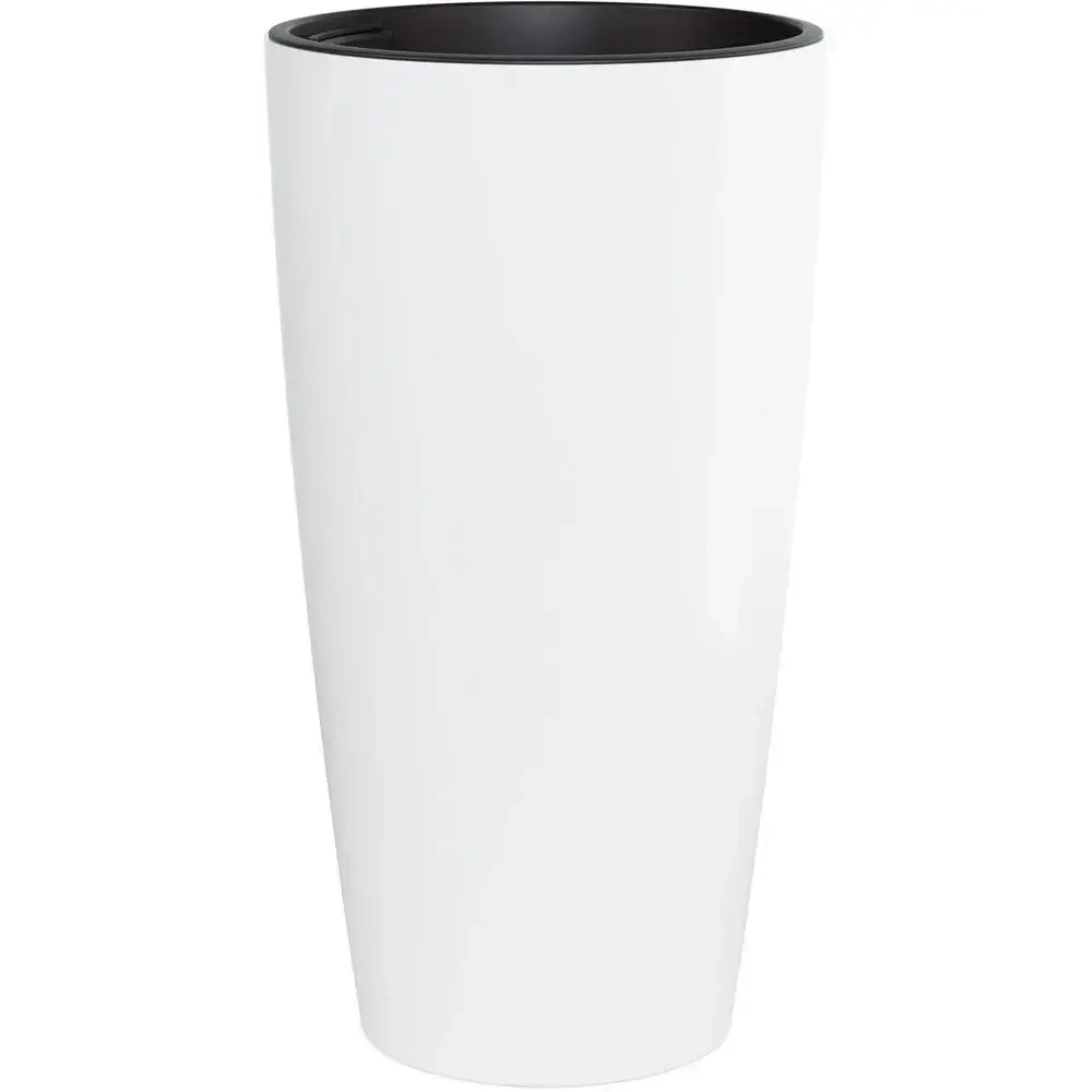 Кашпо Рондо 35л (со вставкой 15л) (белый)