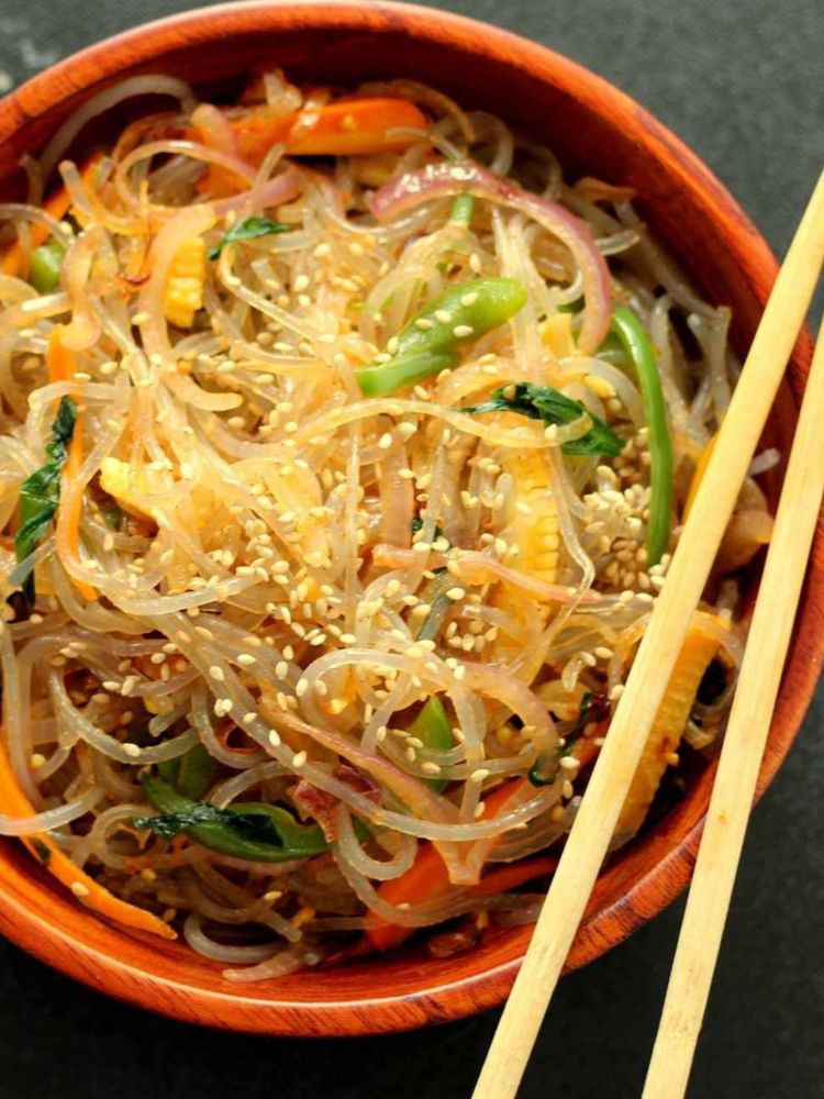 Лапша фунчоза из сладкого картофеля Longxu 300 г x 2 шт