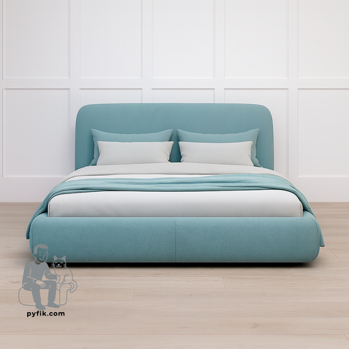 Кровать двухместная коллекция Фурба