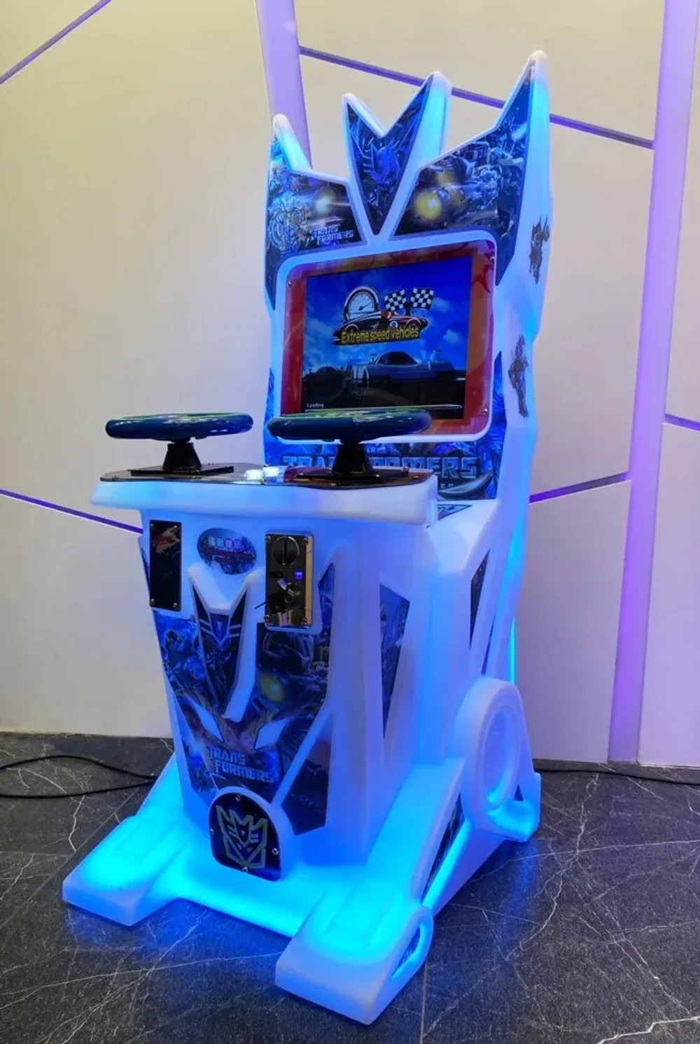 Детский автомат гонка для двоих «Transformers»