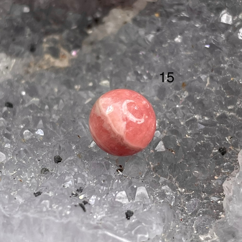 53157 Родохрозит Бусина 8-8,5мм Аргентина-71