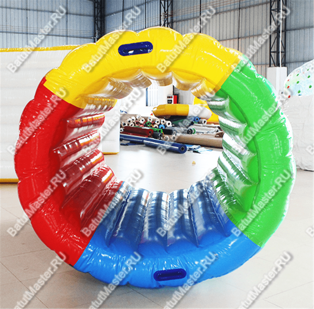 Аттракцион Водный цилиндр "Турбо лайт", ПВХ, 2*1,8*1,8 м