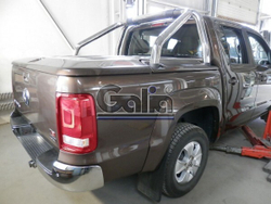 Фаркоп оцинкованный Galia V076A для Volkswagen Amarok 2010-(паспорт и сертификат в комплекте)(без электрики)