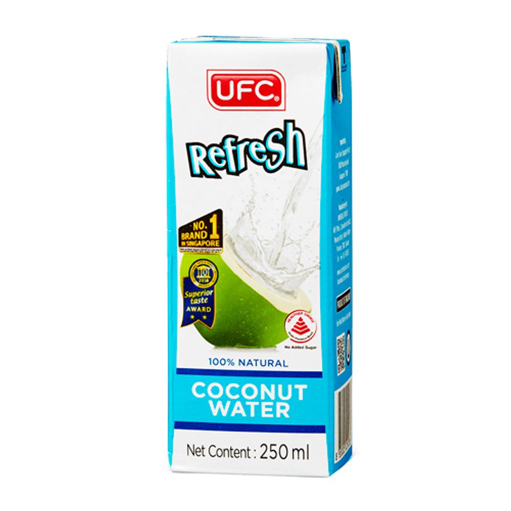 Кокосовая вода UFC Refresh Coconut Water 250 мл