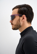 Спортивные очки AVEO Iride DUO / Marble Purple / Black Lens