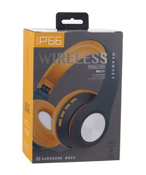 Qulaqcıq / Наушники / Headphones Wireless P66 Headset 8D surround bass