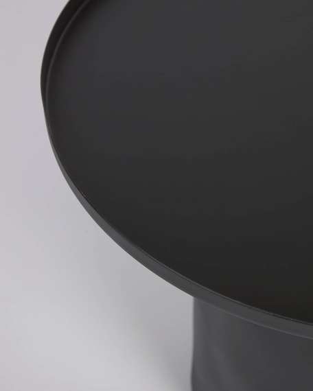 Журнальный стол Fleksa 45 см черный | La Forma | Купить в Hallberg.ru