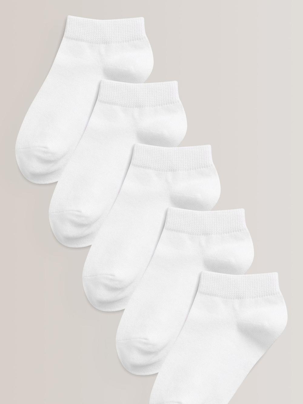 Носки хлопковые для девочки Next 465-897, 5 шт., Белый