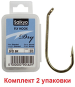 Крючки для рыбалки Saikyo KH-71451 Dry Fly BR