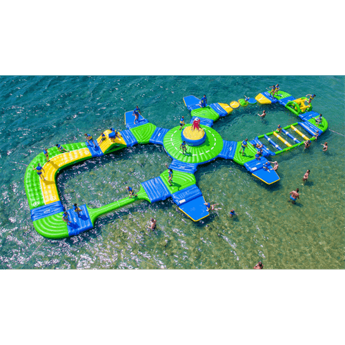 Коммерческий аквапарк на воде «Замечательная восьмерка» 26×13×2 м