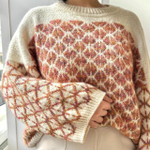 Джемпер спицами "Aase"