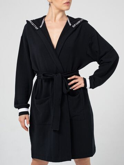 Кардиган в спортивном стиле (Размер: XL) (Цвет: черный)