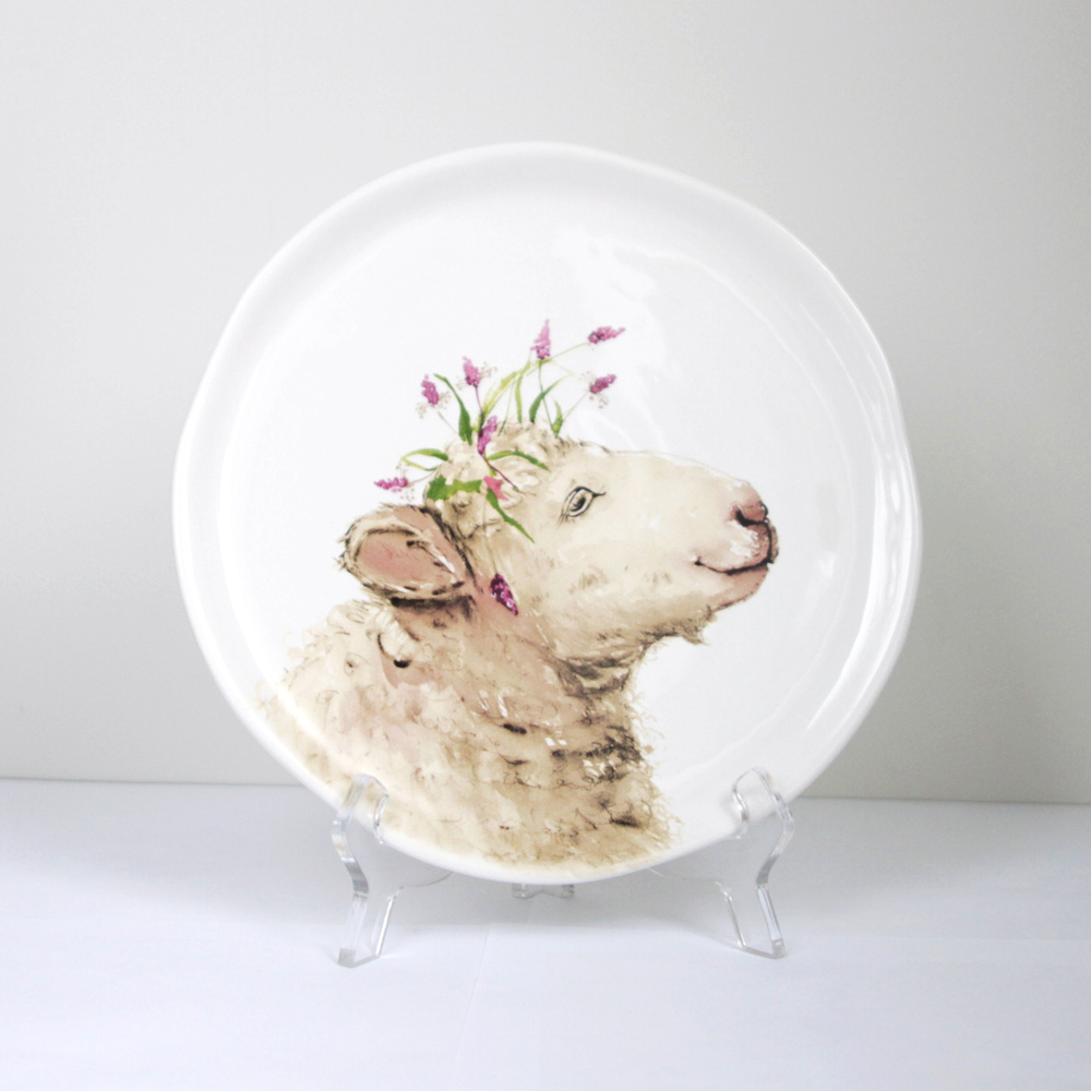 Тарелка "Овца" (Animaux de le ferme)