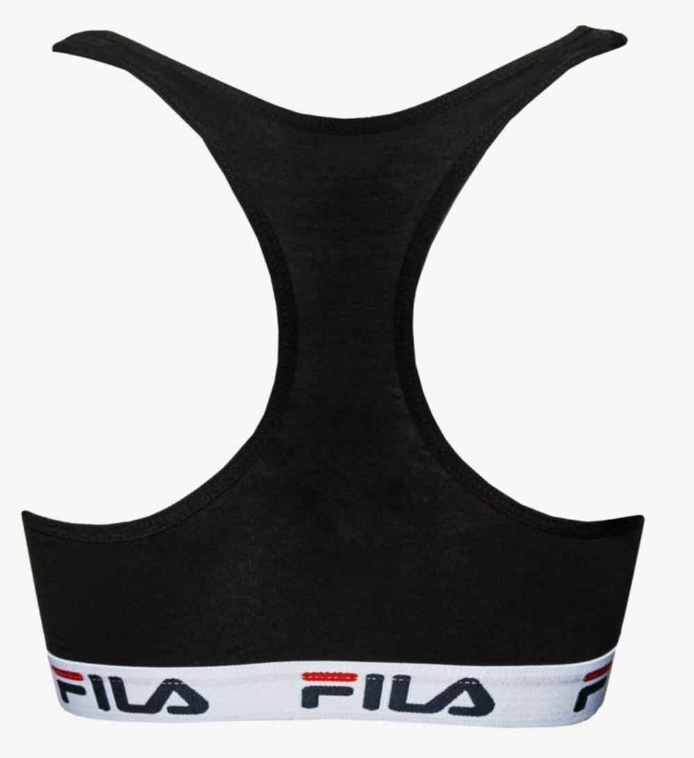 ТОП теннисный Fila Underwear Woman Bra 1 pack - черный